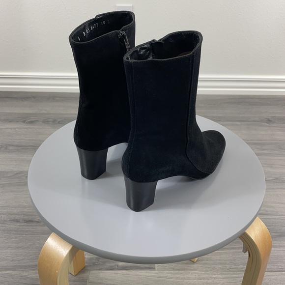 New Robert Clergerie Suede Heeled Boots - Size 6 - Picture 4 of 8